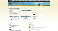 Desktop Screenshot of in-christ.net