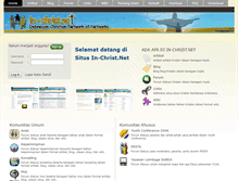 Tablet Screenshot of in-christ.net
